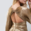 Acler Geneva Metallic Minidress