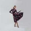 Elissabeta Franchi Floral Midi Dress
