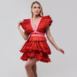 Celia B Prisma Red Mini Dress