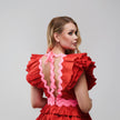 Celia B Prisma Red Mini Dress
