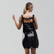 Ganni Sequined Crepe Mini Dress