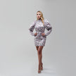 Rotate x H&M Silver Mini Dress