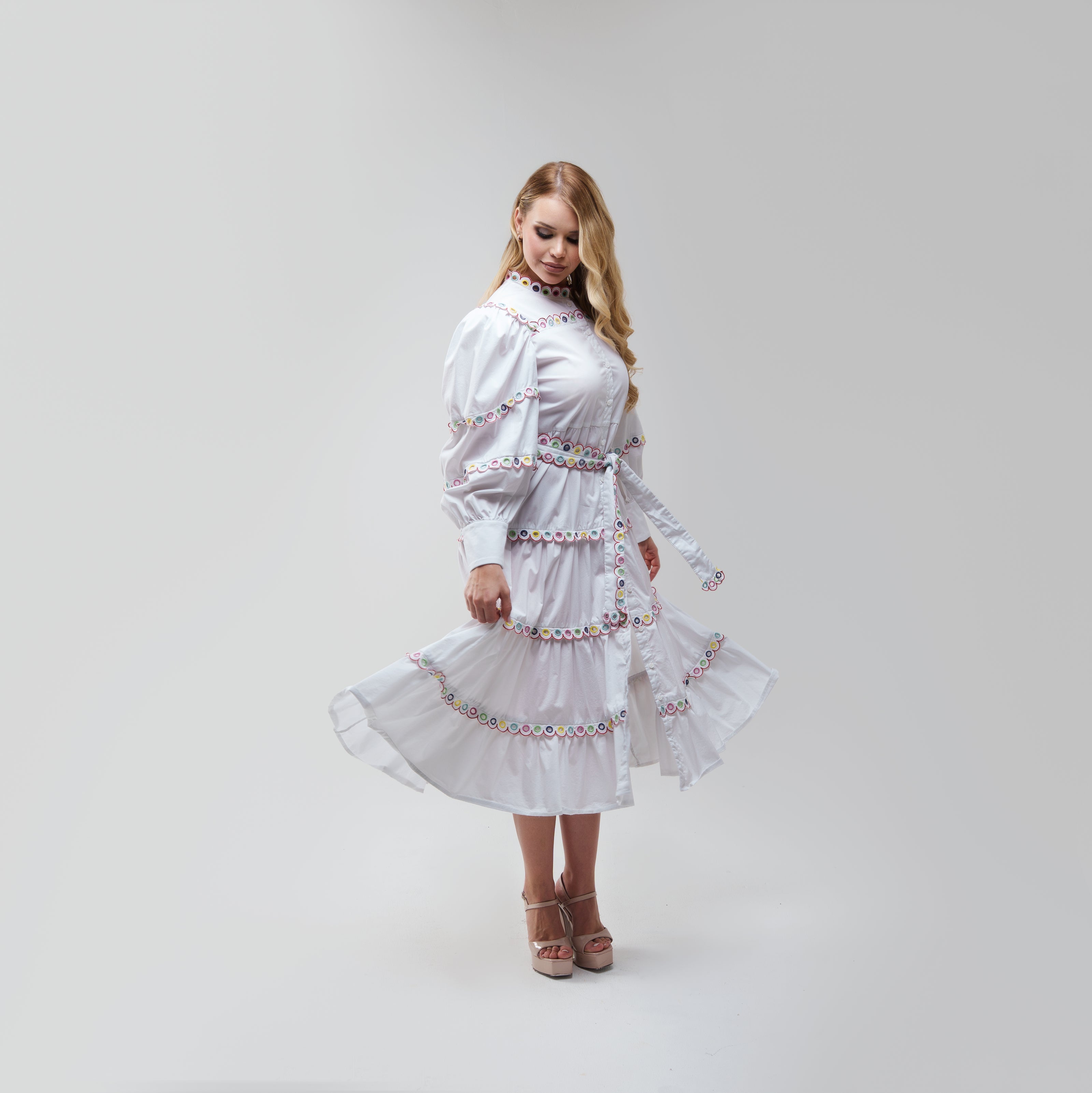 Celia B Bianca Midi Dress