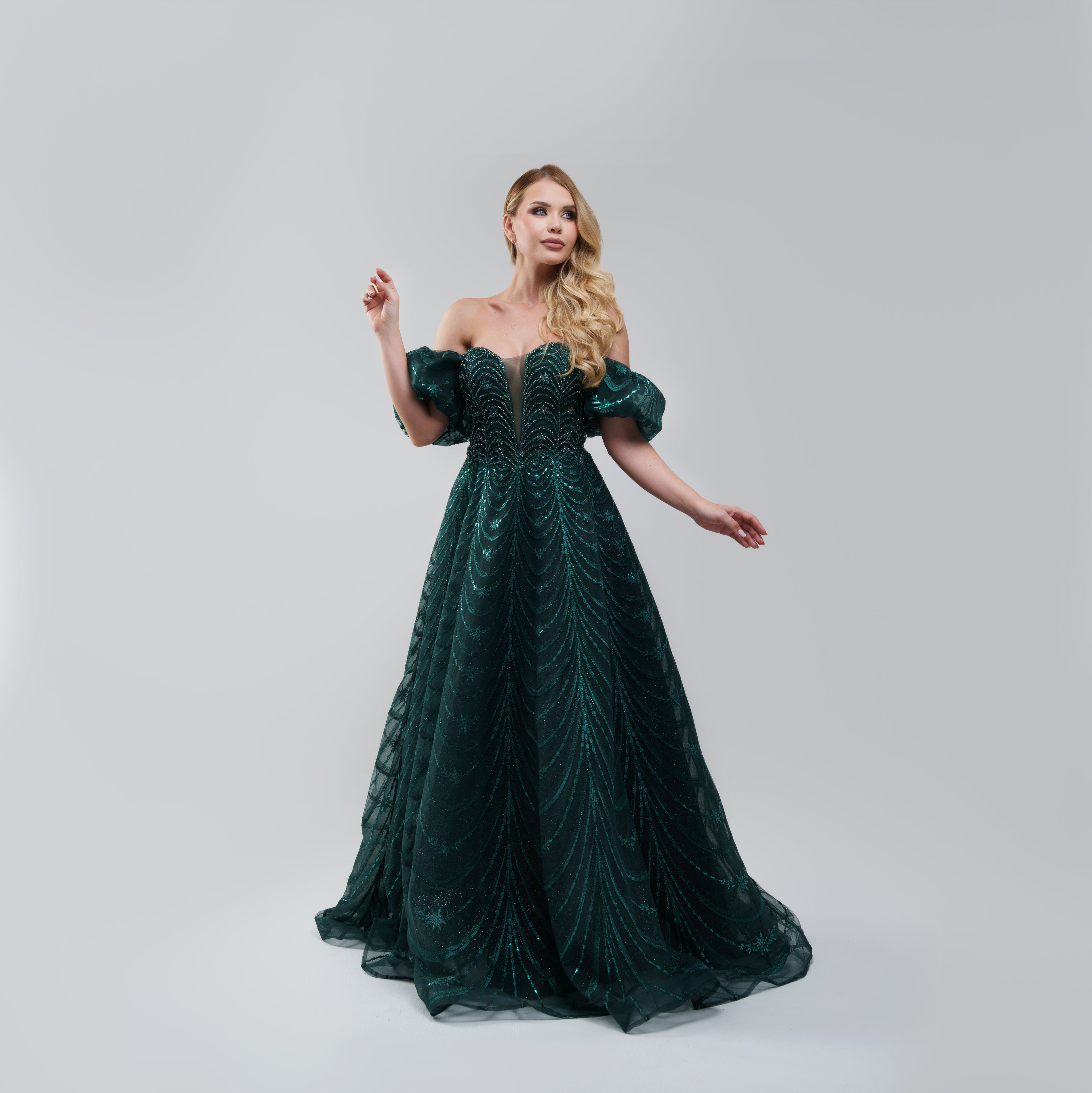 EDB Emerald Gown Long Dress