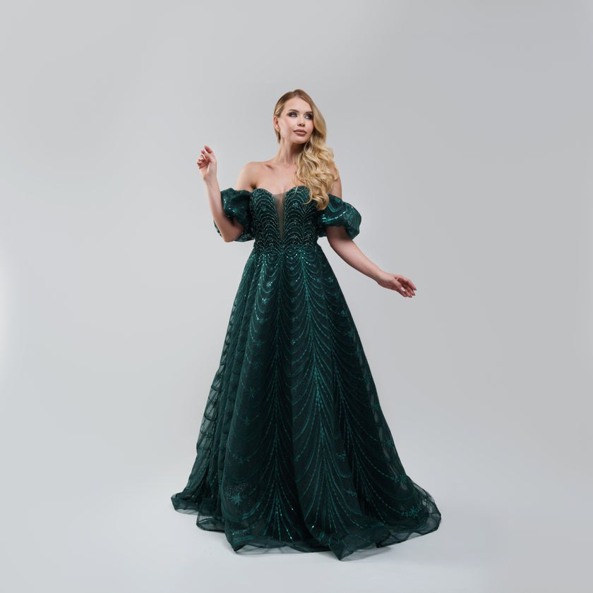 EDB Emerald Gown Long Dress