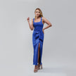 Acler Tuthill Ruffled Scuba Maxi Dress
