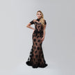 Lace Black Long Dress