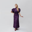 Rotate Birger Christensen Dawnty Open‑Back Sequined Midi Dress