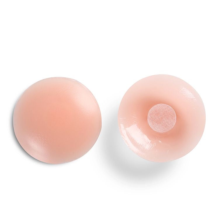 Pezoneras Adhesivas Circulares de Silicona con Centro Protector