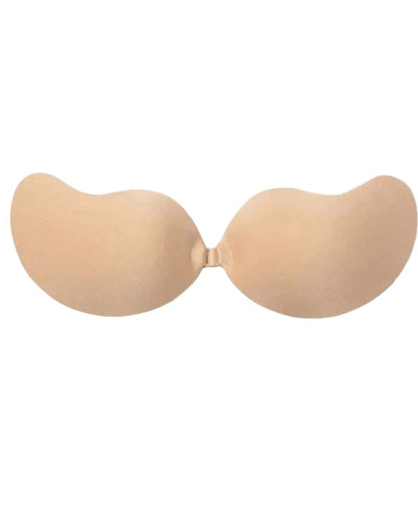 Bra Adhesivo Strapless Invisible Efecto Realce con Cierre Frontal
