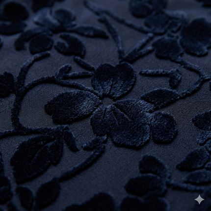 Carolina Herrera Velvet flower Maxi Dress
