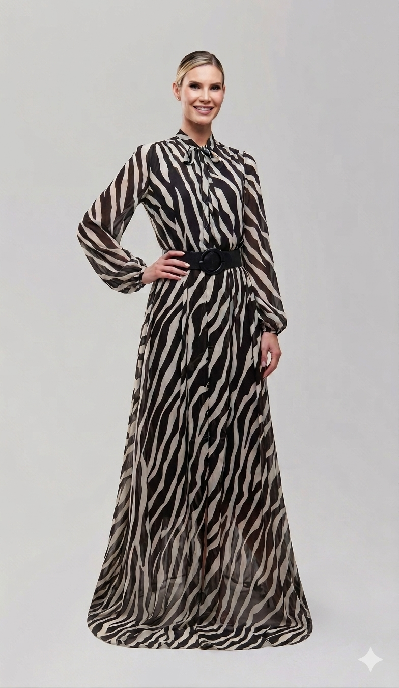 Michael Kors Georgette Maxi Dress