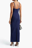 Herve Leger Crystal‑Embellished Bandage Maxi Dress
