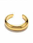 Set de Brazaletes Cuffs Escultóricos Dorado